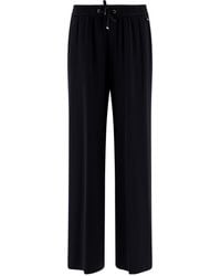 Herno - Drawstring-Waist Trousers - Lyst