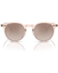 Oliver Peoples - Round-Frame Tinted-Lenses Sunglasses - Lyst