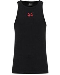 44 Label Group - Embroidered Sleeveless Top - Lyst