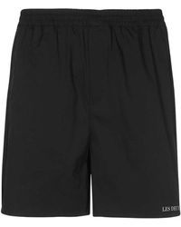 Les Deux - Elastic Waist Shorts - Lyst