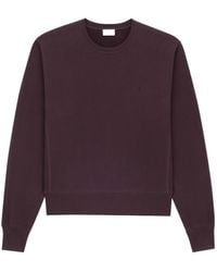Saint Laurent - Cassandre Crewneck Sweatshirt - Lyst