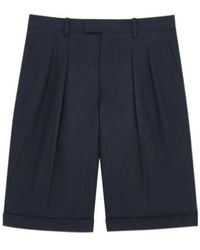 Saint Laurent - Mid-Rise Tailored Bermuda Shorts - Lyst