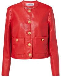 Veronica Beard - Andrea Leather Jacket - Lyst