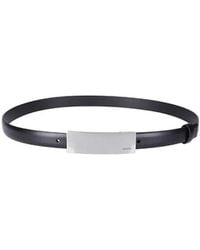 KHAITE - Logo-Engraved Buckled Belt - Lyst