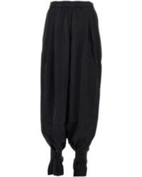 ANDAMANE - Elastic-Waist Casual Trousers - Lyst