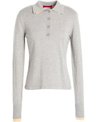 MAX&Co. - Button Neck Sweater - Lyst