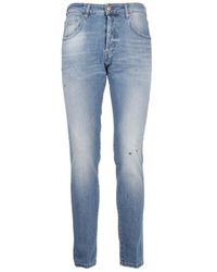 Don The Fuller - Milano Slim-Fit Distressed Jeans - Lyst