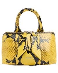 The Attico - Mini Friday Snake Print Leather Bag - Lyst