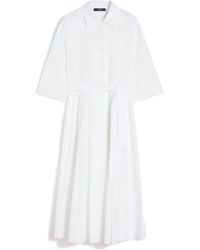 Weekend by Maxmara - Belted Midi Shirt Dress - Lyst