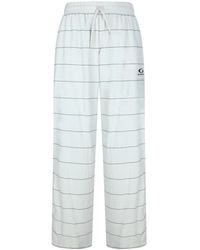 Balenciaga - Striped Drawstring Sweatpants - Lyst