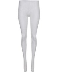 GIUSEPPE DI MORABITO - Lace Leggings - Lyst