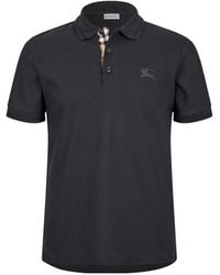 Burberry - Short-Sleeve Polo Shirt - Lyst
