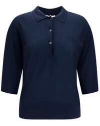 Lisa Yang - Norie Polo Knitted Top - Lyst