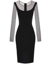 Elisabetta Franchi - Midi Evening Dress - Lyst