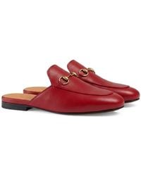 Gucci - Princetown Muller Shoes - Lyst