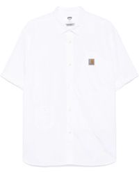 Junya Watanabe - Logo Patch Short-Sleeve Shirt - Lyst