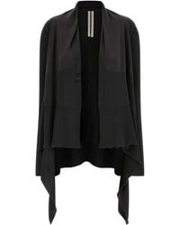 Rick Owens - 'Medium Wrap' Cardigan - Lyst