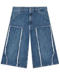 Palm Angels - Curved Logo Skater Shorts - Lyst