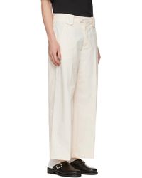 Nanushka - Utility Pocket Wide-Leg Trousers - Lyst