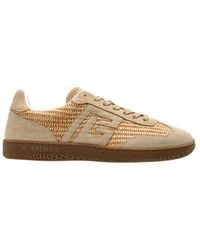Balmain - Swan Logo Low-Top Sneakers - Lyst