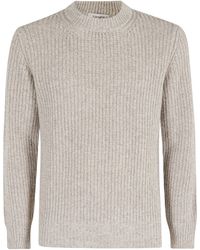 Kangra Cashmere - Ribbed Sweater - Lyst
