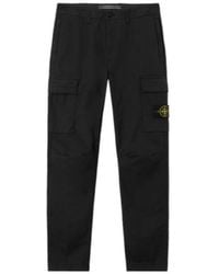 Stone Island - Tapered Cargo Trousers - Lyst