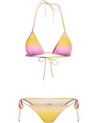 The Attico - The Sea Triangle Bikini Set Beachwear - Lyst