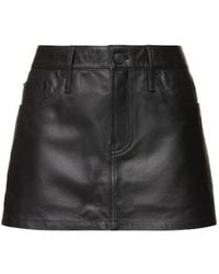 Wardrobe NYC - Belt Loop Skirt - Lyst