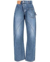 JW Anderson - Jw Anderson Twisted Jeans - Lyst