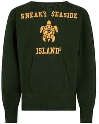 DSquared² - Vintage Dyed Long & Lean Fit Crewneck - Lyst