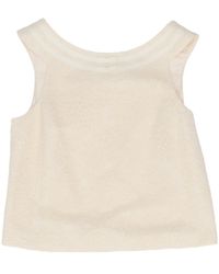 Celine - Sleeveless Vest - Lyst
