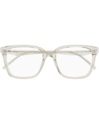 Saint Laurent - Eyewear Square Frame Glasses - Lyst