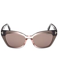 Tom Ford - Eyewear Cat-Eye Frame Sunglasses - Lyst