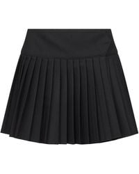 Off-White c/o Virgil Abloh - Big Bookish Pleated Mini Skirt - Lyst