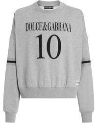 Dolce & Gabbana - '10' Sweatshirt - Lyst