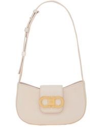 Ferragamo - Ferragamo Double Gancini Mini Bag - Lyst