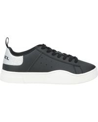 DIESEL - Solid Color Low-Top Sneakers - Lyst