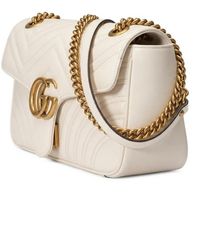 Gucci - Marmont Matelassé Small Shoulder Bag - Lyst