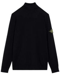 Stone Island - Round Neck Sweater - Lyst