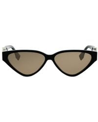 Fendi - Eyewear Cat Eye Frame Sunglasses - Lyst