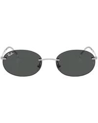 Ray-Ban - Oval-Frame Sunglasses - Lyst