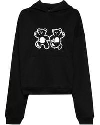 we11done - Teddy Twins Hoodie - Lyst