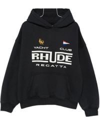 Rhude - Regatta Yacht Club Hoodie - Lyst
