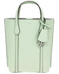 Tory Burch - Mini Perry Leather Tote Bag - Lyst