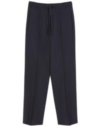 Valentino - Drawstring Straight Leg Pants - Lyst