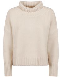 Soft Goat - Ribbed Turtleneck Knitwear - Lyst