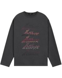 we11done - Gradient Logo Long-Sleeve T-Shirt - Lyst