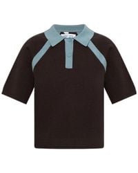 Samsøe & Samsøe - Sasimona Raglan-Sleeve Polo Shirt - Lyst