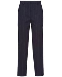 Prada - Pinstriped Pants - Lyst