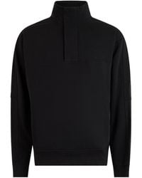 BOSS - Boss Zip High-Collar Sweatshirt - Lyst